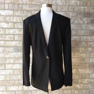 Halogen One-Button Unlined Blizer Size M 🌸